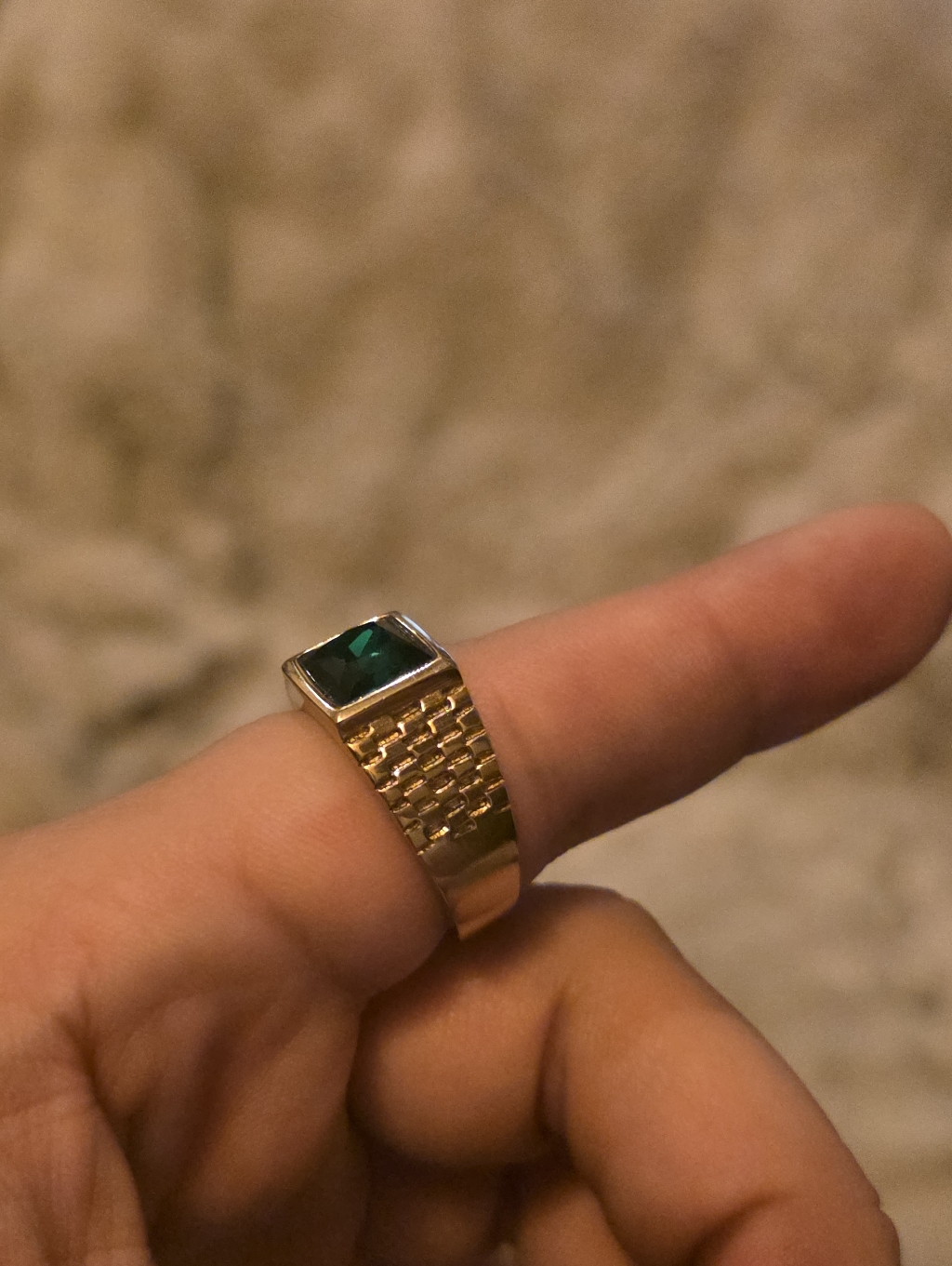 Gold Rolex Ring